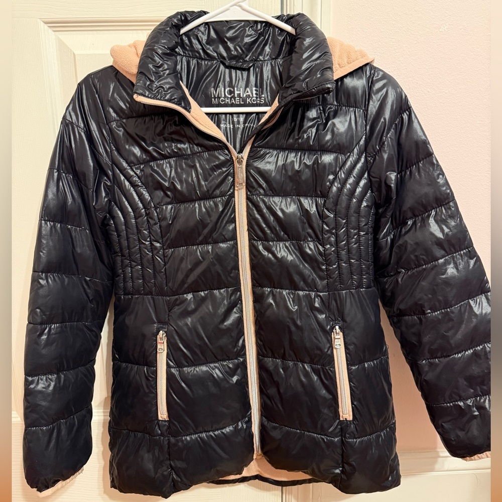 Michael Kors Black Quilted Jacket